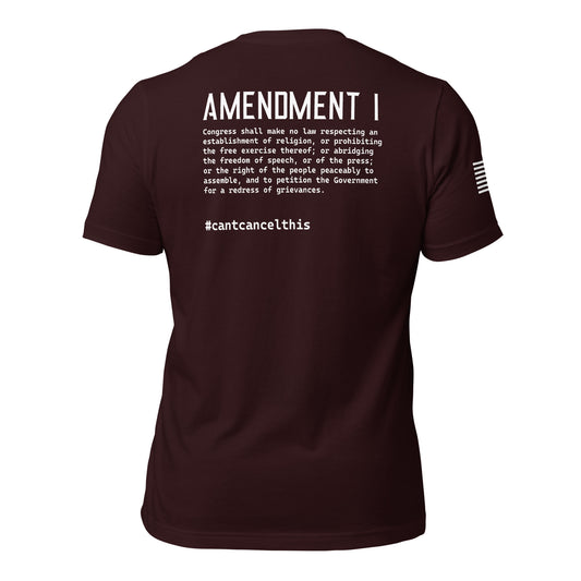 1st Amendment T Shirt
